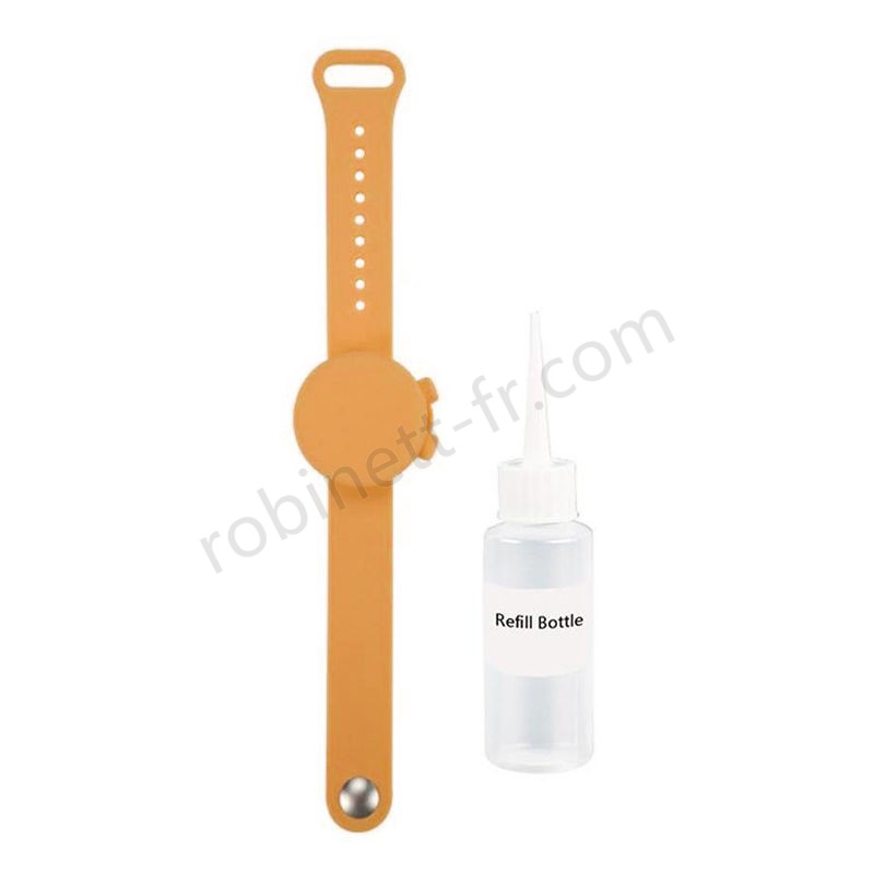 Boutique en ligne PROTECTBAND : Bracelet en Forme de Montre, Distributeur de Gel Désinfectant - -0
