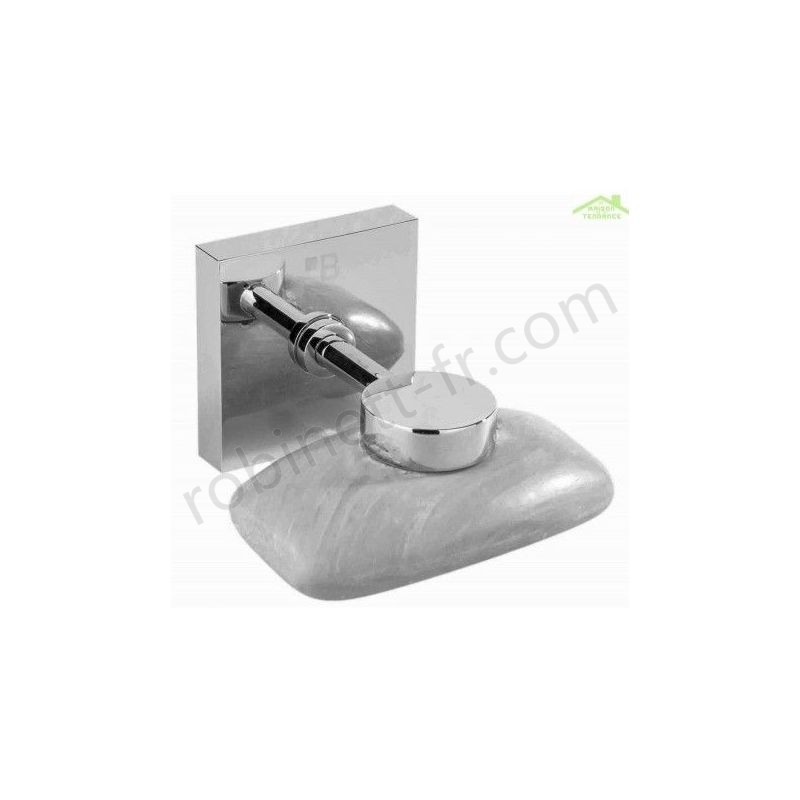 Boutique en ligne Porte-savon magnétique en chrome BETA 5,5cm x x5,5cm 7cm - Sans adhésive - Sans adhésive - -3