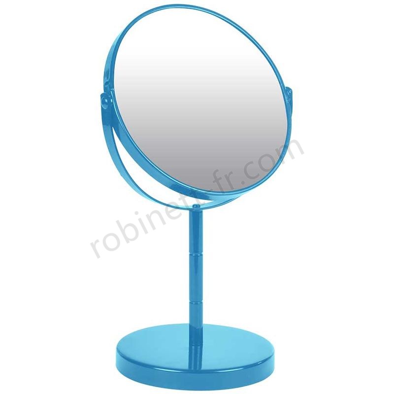 Ventes Miroir sur Pied Grossissant X1/X2 en Métal Coloré - -0