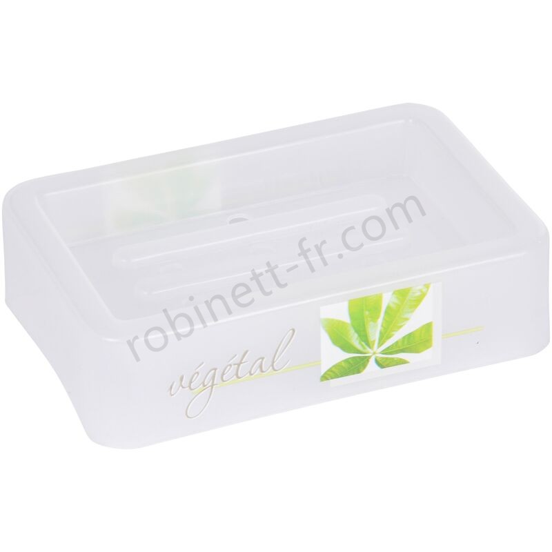 Boutique en ligne porte-savon plastique imprimé vegetal - -0