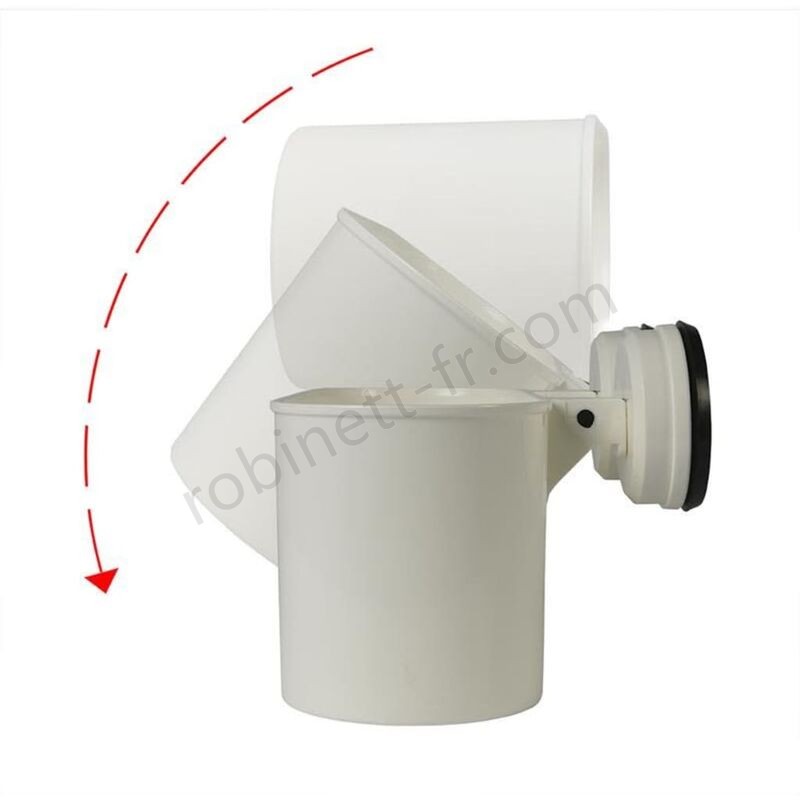Boutique en ligne ProPlus Étagère de salle de bain à ventouse 6kg Plastique Blanc - -3