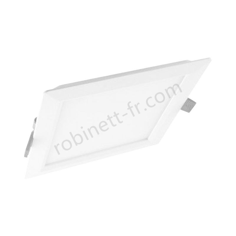 Pas cher Plat Phare Slim downlight LED Osram carré 6W 6500K DWLSSQ1056865G2 - -0