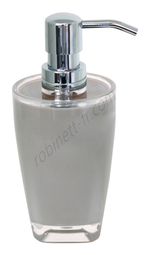 Boutique en ligne MSV Distributeur de savon en plastique transparent TAHITI - -0