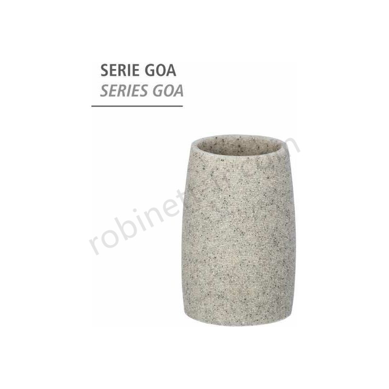 Boutique en ligne Gobelet Goa gris Clair - -3