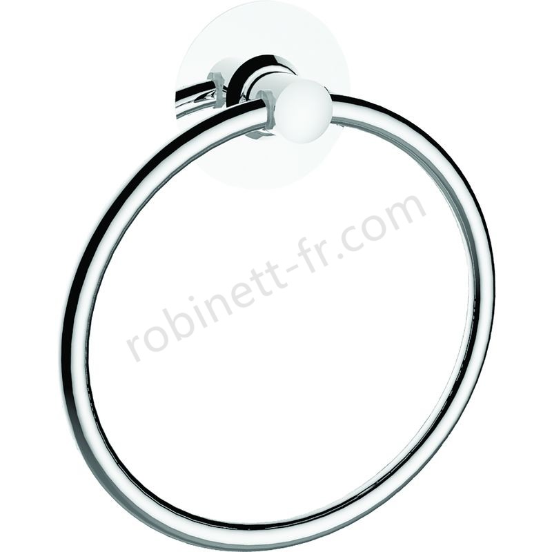 Ventes Porte-serviettes anneau en acier Piralla Rubinetterie GDAPRSAN11 | fixation adhésive - -0