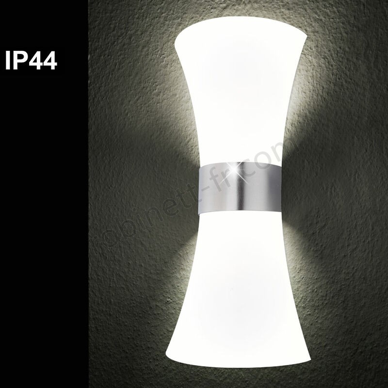 Pas cher Lampe extérieure à DEL avec élégance classique et acier inoxydable poli - -3