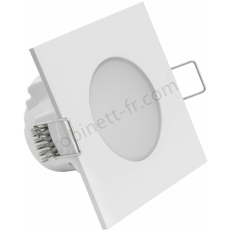 Pas cher Downlight LED Carré Waterproof IP54 5W - -0