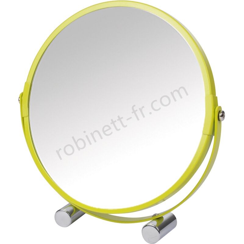 Ventes Miroir à Poser Grossissant X1/X3 en Métal Coloré - Ventes Miroir à Poser Grossissant X1/X3 en Métal Coloré