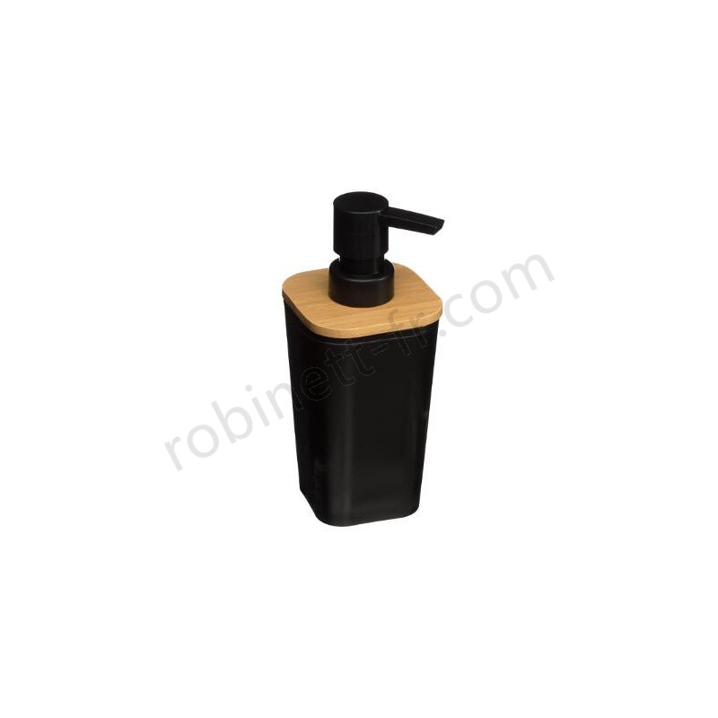 Boutique en ligne Distributeur de savon - L 7,3 cm x P 7,5 cm x H 17,5 cm - Natureo - Noir - Boutique en ligne Distributeur de savon - L 7,3 cm x P 7,5 cm x H 17,5 cm - Natureo - Noir