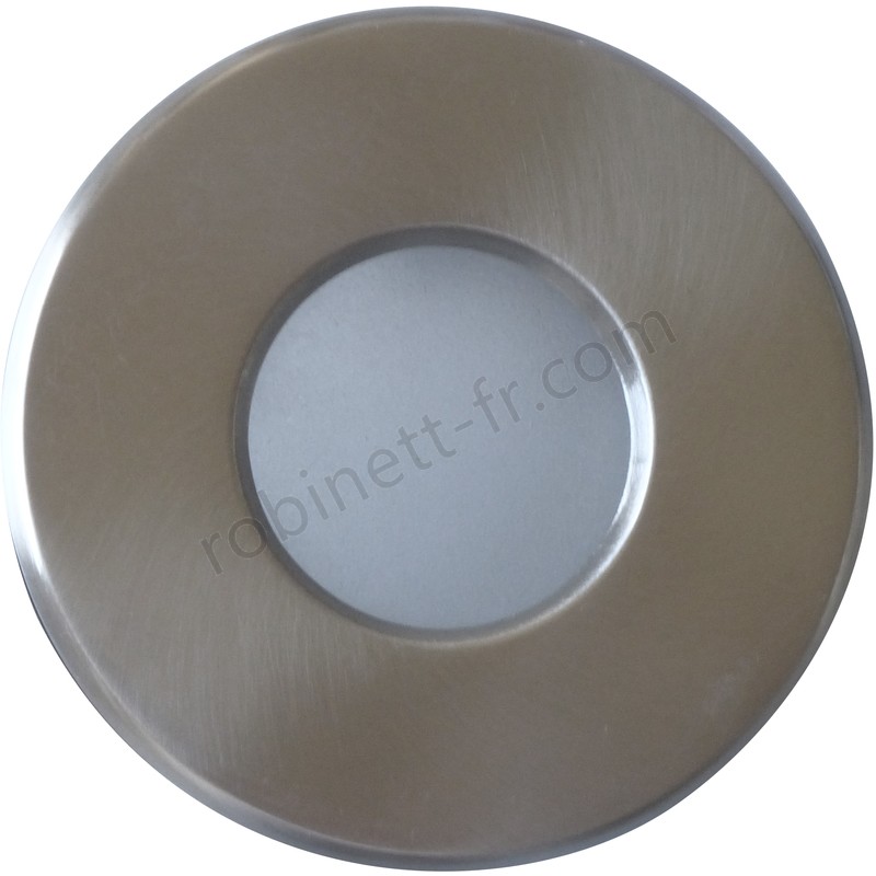 Pas cher Support downlight rond matchrome étanche IP65 Diam 83mm - Pas cher Support downlight rond matchrome étanche IP65 Diam 83mm