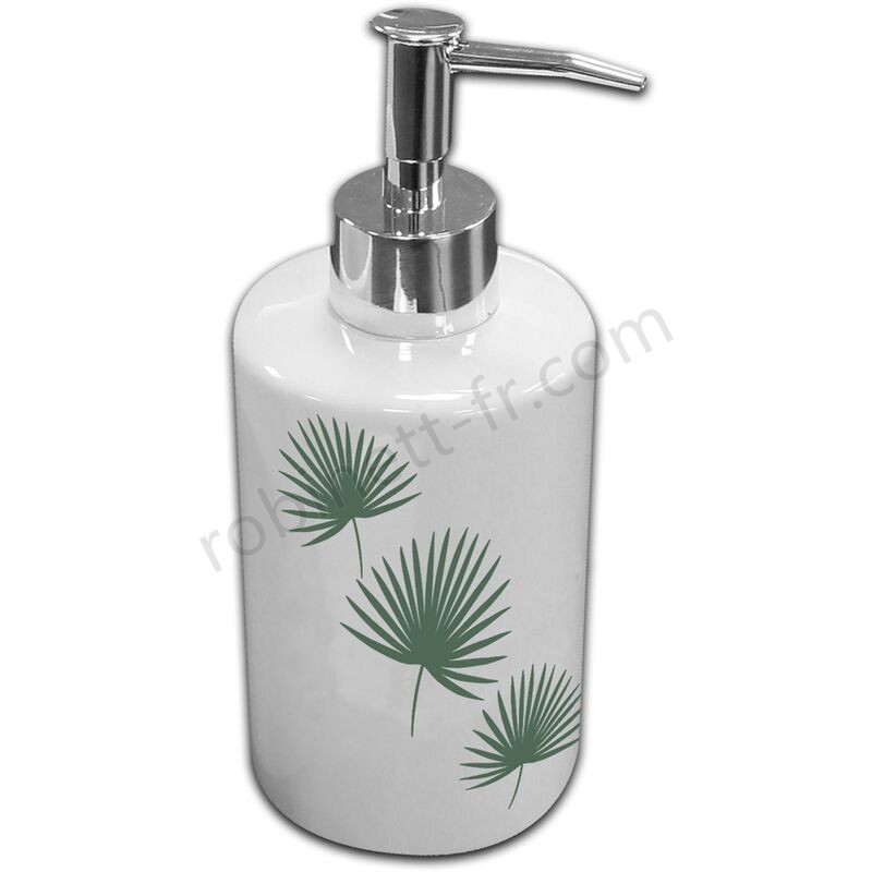Boutique en ligne distributeur savon (0) 7 x 17.5 cm ceramique imprimee jungly - Boutique en ligne distributeur savon (0) 7 x 17.5 cm ceramique imprimee jungly