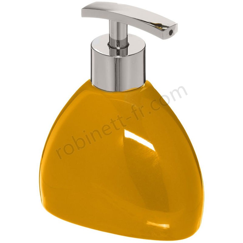 Boutique en ligne Five - Distributeur à savon jaune moutarde silk - Boutique en ligne Five - Distributeur à savon jaune moutarde silk