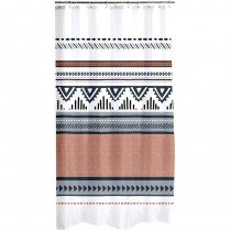 Ventes rideau de douche polyester 180*h200cm ethnic folk