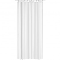 Ventes Rideau de douche Eva - 180 x 200 cm - Blanc - Blanc