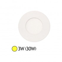Pas cher Downlight LED Extra Plat (panel LED) 3W