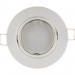 Pas cher Spot encastrable LED, Sencys - Blanc - Encastré lampe plafonnier plat rond - Puissance 50W - Blanc neutre (2700K) - Également pour salle de bain (Résistance à l'humidité IP23)