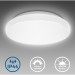 Pas cher Plafonnier LED salle de bains rond ultra-plat IP44 Ø29cm platine LED 12W éclairage plafond cuisine couloir chambres
