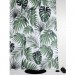 Ventes Rideau de douche tropical Foster - 180 x 200 cm - Blanc - Blanc