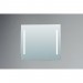 Ventes Miroir de salle de bains avec éclairage FLUORESCENT - Modèle Fluo 80 - 70 cm x 80 cm (HxL)