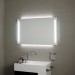 Ventes Miroir avec éclairage à LED en façade et rétro-éclairage 120x60H - Koh-I-Noor L45960