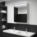 Ventes True Deal Armoire de salle de bain à miroir LED 60x11x80 cm