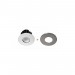 Pas cher Spot LED Lewa RD 3 en 1 - Fixe - 10W - 715Lm - Rond - Blanc / nickel - Dimmable