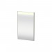 Ventes Duravit Miroir Brioso 42,0 x 4,5 cm avec éclairage LED, Couleur (avant/corps): Décor blanc brillant, manche blanc brillant - BR700002222