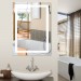 Ventes Miroir de salle de bain avec éclairage，LED Touch Blanc Froid Ip 67 (60 * 80）