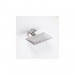 Boutique en ligne Porte-savon rectangulaire NEO en acier inoxydable 5,5x11,5x12,5cm - Sans adhésive - Sans adhésive