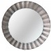 Ventes Miroir rond en métal design Flora - Diam. 80 cm - Argent - Argent