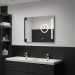 Ventes Topdeal VDLP34953_FR Miroir mural ¨¤ LED de salle de bain et capteur tactile 80x60 cm