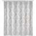 Ventes Rideau de douche anti-moisissure Baroque - Polyester - 180 x 200 cm - Gris - Gris
