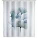 Ventes Rideau de douche anti-moisissure Ginkgo - Polyester - 180 x 200 cm - Gris - Gris clair