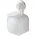Boutique en ligne Modren simple portable salle de bains manuelle savon Traceless Case mural libre de punch lastiques Distributeur de savon, blanc - 0