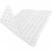 Ventes Tapis Douche pour peaux sensibles-tapis de bain 100x40 cm pour enfants et bébés tapis de douche antidérapant tapis antidérapant (transparent)