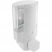 Boutique en ligne PrimeMatik - Distributeur transparent de savon de douche pour mur. 1 x réservoir remplissable - 0