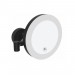 Ventes Miroir de douche avec éclairage LED et capteur tactile en laiton noir / ø 20cm