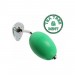 Boutique en ligne Savon rotatif vert \Tea Tree and Mint\ Provendi avec porte-savon à écrou chromé