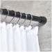 Ventes Barre pour rideau de douche noir 66.8 x 4.5 cm - IDesign - Interdesign - 2
