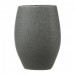 Boutique en ligne Pot à coton Stone - 7 x 7 x 10 cm - Céramique - Gris - 0