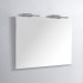 Ventes Miroir Rectangle de salle de bain - Lampes LED - 120x80 cm - Classic 120