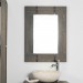 Ventes Miroir de salle de bain LOFT 60x80 gris