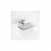 Boutique en ligne Porte-savon rectangulaire NEO en acier inoxydable 5,5x11,5x12,5cm - Avec adhésive - Avec adhésive