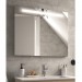 Ventes Miroir de salle de bain Sunset 1200 x 600 mm avec bande éclairante LED 12W + système anti-buée 41W