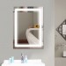 Ventes Miroir de courtoisie éclairé maquillage miroir de salle de bain mural 50 * 70 cm