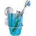 Boutique en ligne Gobelet porte brosse à dents sans perçage KNUTSCHI salle de bain HxlxP 10,5 x 8 x 10,5 cm, argenté