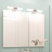 Pas cher Applique murale LED miroir salle de bain métal verre E14 lampe luminaire de salle de bain avec prise éléctrique - 3