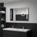 Ventes Topdeal VDLP34954_FR Miroir mural ¨¤ LED de salle de bain et capteur tactile 100x60cm
