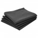 Ventes Lot de 12 serviettes de table coloris GRIS - Dim : L. 40 x l. 40 cm