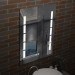 Ventes Miroir de salle de bain anti-buée bambou miroir de salle de bain